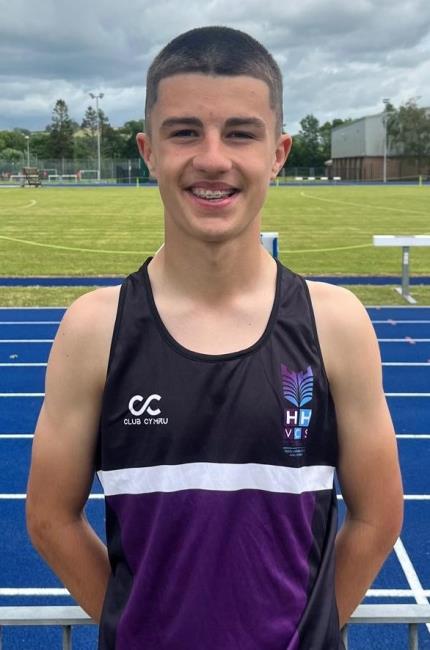 Will Corby - enjoying his athletics training Will Corby - enjoying his athletics training